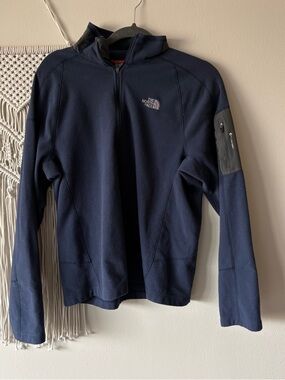 The North Face Dark Blue Fleece Quarterzip